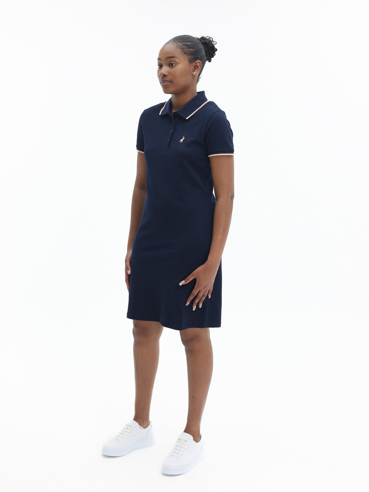 Polo Leah SS Polo Dress Navy